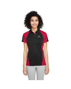 Harriton - Ladies Advantage Snag Protection Plus IL Colorblock Polo