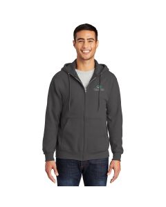 Port & Company - Essential Fleece Full-Zip Hooded Sweatshirt