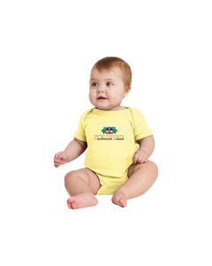 Rabbit Skins - Infant Short Sleeve Baby Rib Bodysuit